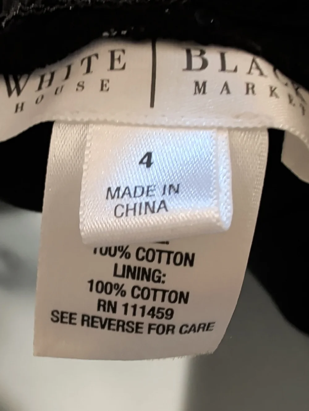 White House Black Market Black Halter Midi Dress with White Lace Details Size 4 - Picture 8 of 11